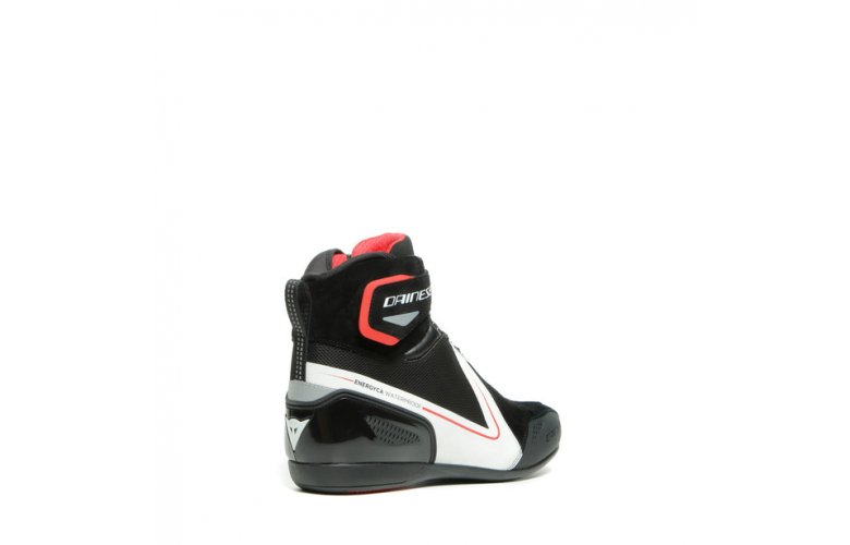 DAINESE ENERGYCA D-WP BLACK/WHITE/LAVA RED MOTO VINIOS