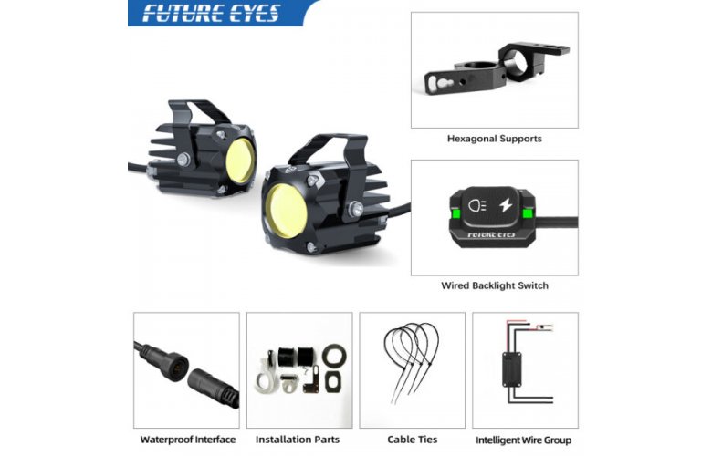 ΠΡΟΒΟΛΑΚΙΑ ΜΗΧΑΝΗΣ LED FUTURE EYES F150S