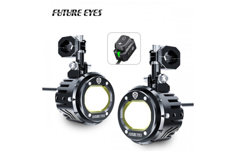 ΠΡΟΒΟΛΑΚΙΑ ΜΗΧΑΝΗΣ LED FUTURE EYES F20P ΛΕΥΚΟ-ΛΕΥΚΟ