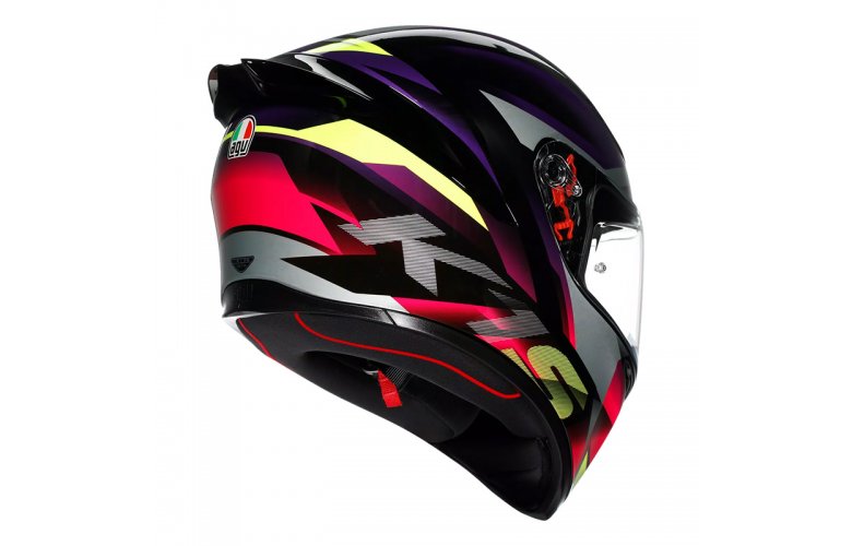 ΚΡΑΝΟΣ AGV K1 S E2206 FASTLAP BLACK/PURPLE/PINK