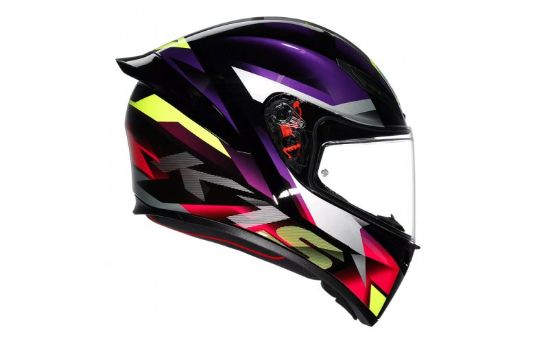 ΚΡΑΝΟΣ AGV K1 S E2206 FASTLAP BLACK/PURPLE/PINK