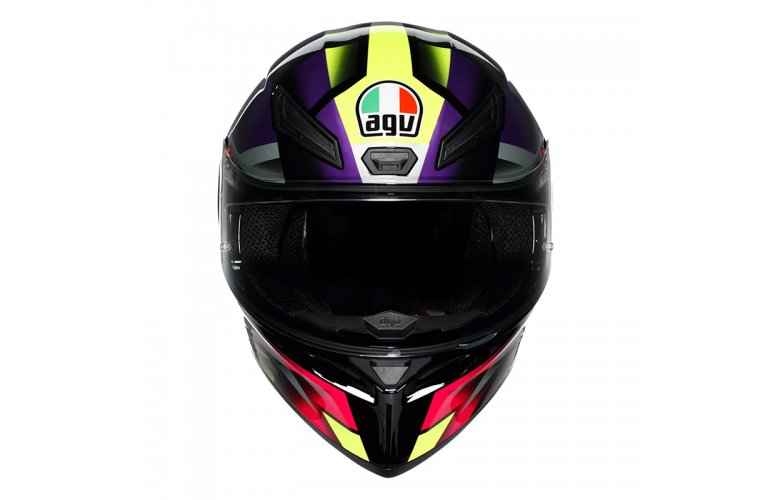 ΚΡΑΝΟΣ AGV K1 S E2206 FASTLAP BLACK/PURPLE/PINK