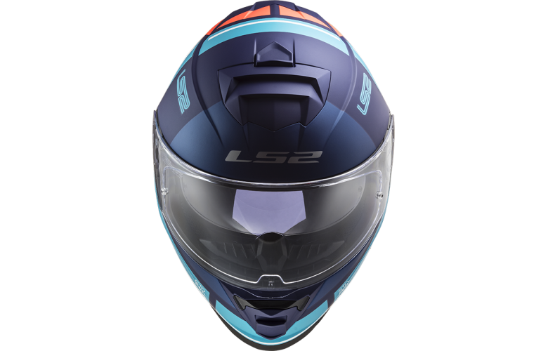 ΚΡΑΝΟΣ LS2 FF800 STORM SLANT Matt Blue / Fluo Orange