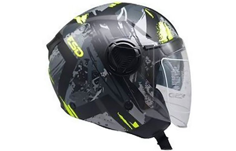 ΚΡΑΝΟΣ FSD 760 22.06 MATT BLACK / GREY / YELLOW