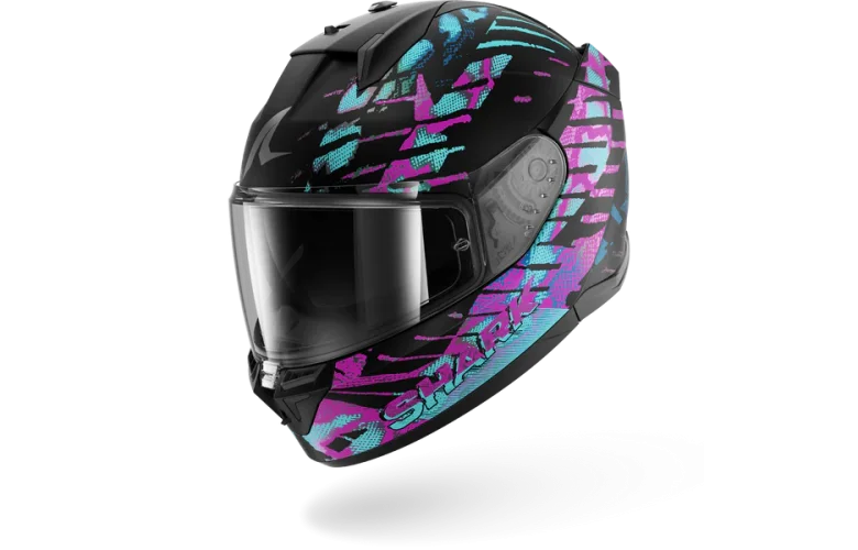 ΚΡΑΝΟΣ SHARK D-SKWAL 3 REPTAIA MAT BLACK/GLITTER