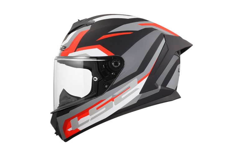 ΚΡΑΝΟΣ LS2 FF820 RAPID III HYPER BLACK/RED