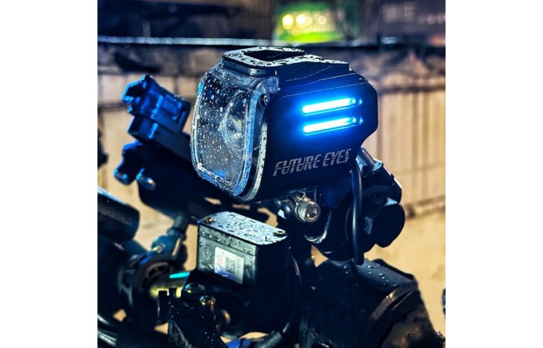 ΠΡΟΒΟΛΑΚΙΑ ΜΗΧΑΝΗΣ LED FUTURE EYES UF1 VIPER DRL ΜΠΛΕ