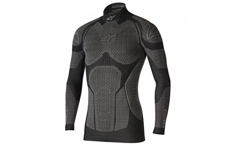 ΙΣΟΘΕΡΜΙΚΗ ΜΠΛΟΥΖΑ ΧΕΙΜΩΝΙΑΤΙΚΗ ALPINESTARS RIDE TECH ΜΑΥΡΟ/ΓΚΡΙ
