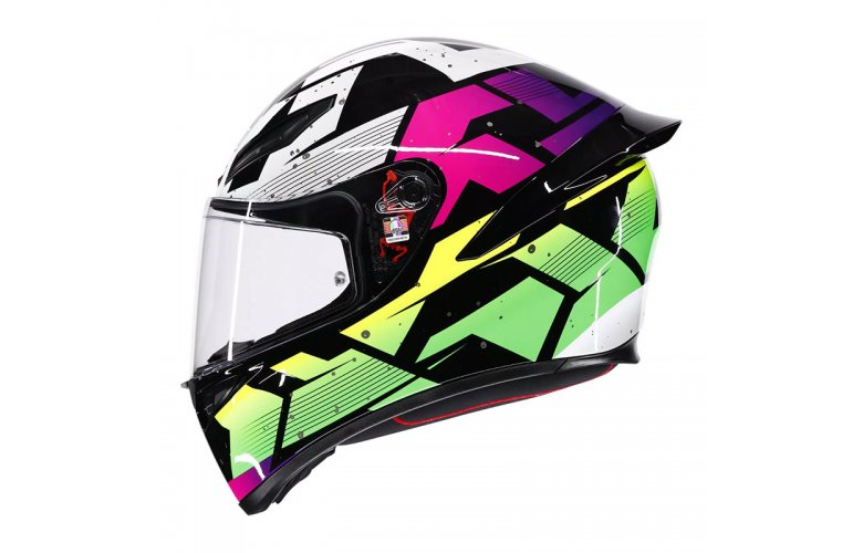 ΚΡΑΝΟΣ AGV K1 S E2206 Punkpulse Black/Purple/Lime