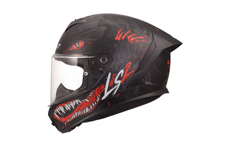 ΚΡΑΝΟΣ LS2 FF820 RAPID III KAIJU II BLACK/RED/WHITE