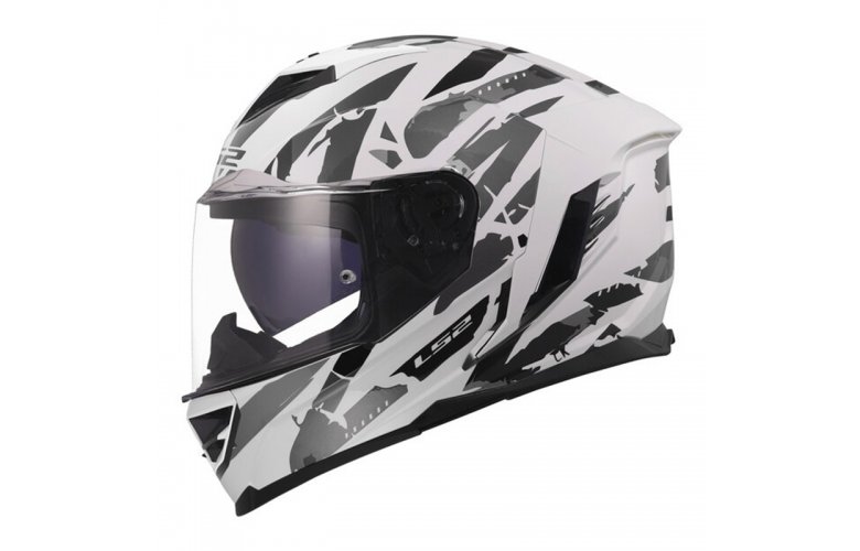 ΚΡΑΝΟΣ LS2 FF818 STORM III KAOS WHITE GREY