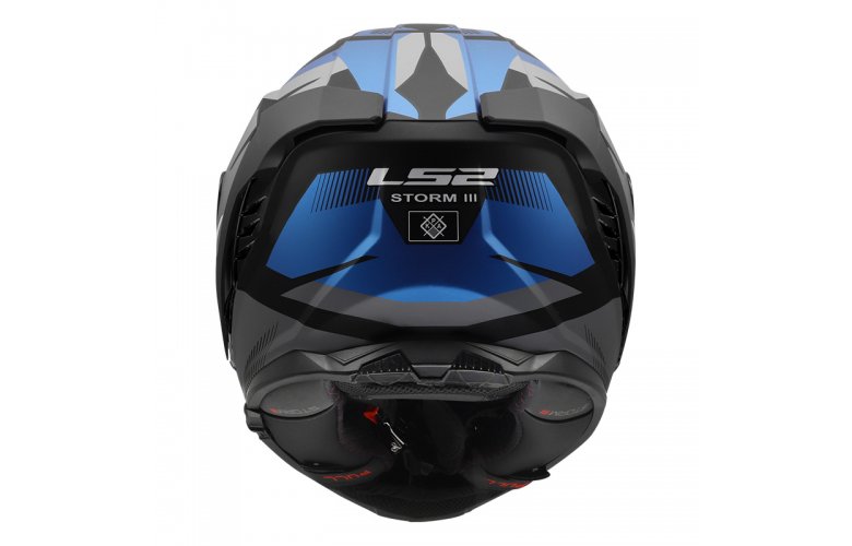 ΚΡΑΝΟΣ LS2 FF818 STORM III KOMAI BLACK/BLUE