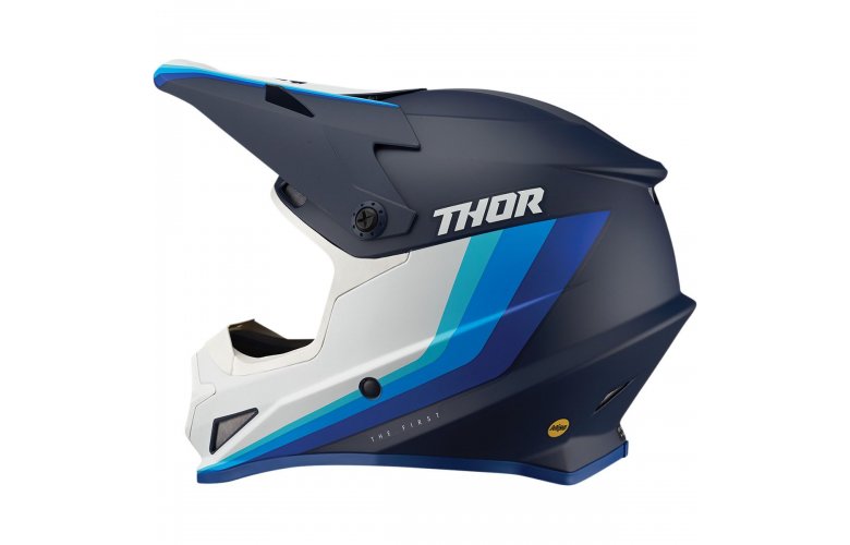 ΚΡΑΝΟΣ MX THOR SECTOR RUNNER NAVY/WHITEMIPS HELMETS