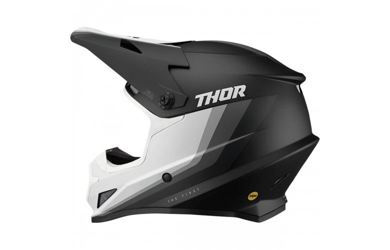 ΚΡΑΝΟΣ MX THOR SECTOR RUNNER BLACK/WHITE MIPS HELMETS