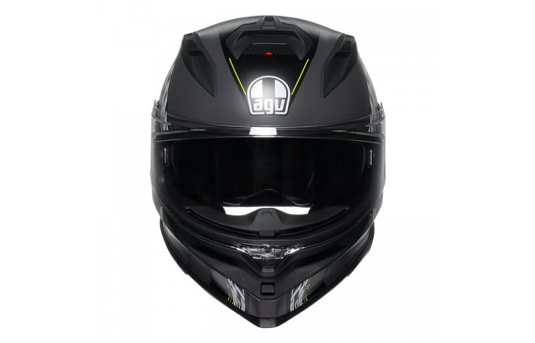 ΚΡΑΝΟΣ AGV K7 MPLK KYBER MATT GREY/YELLOW FLUO