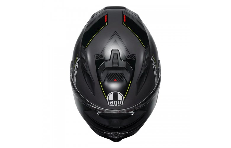 ΚΡΑΝΟΣ AGV K7 MPLK KYBER MATT GREY/YELLOW FLUO