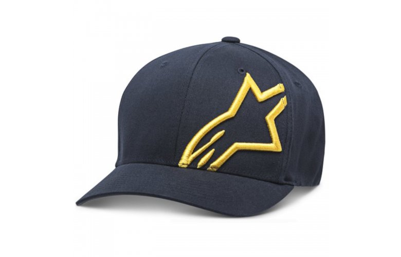 ΚΑΠΕΛΟ ALPINESTARS CORP SHIFT 2 FlexFit NAVY/ΧΡΥΣΟ