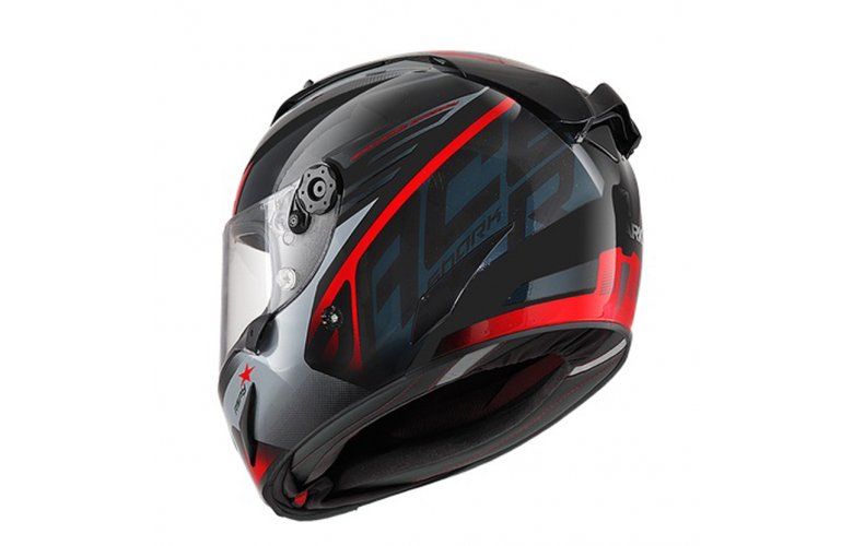 ΚΡΑΝΟΣ SHARK RACE-R PRO ASPY KAR ΜΑΥΡΟ / ΑΝΘΡΑΚΙ / ΚΟΚΚΙΝΟ