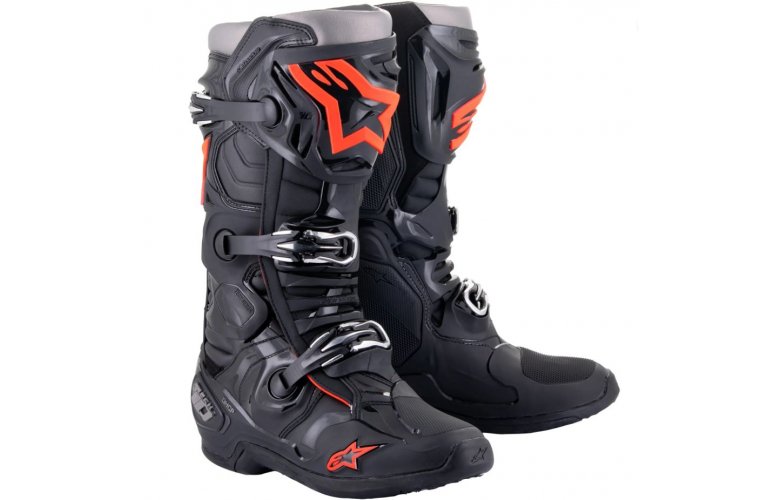 ΜΠΟΤΕΣ ALPINESTARS TECH 10 ΜΑΥΡΟ/ΚΟΚΚΙΝΟ