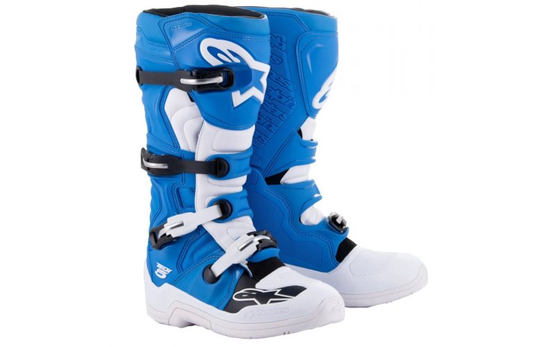 ΜΠΟΤΕΣ ALPINESTARS TECH 5 ΛΕΥΚΟ/ΜΠΛΕ