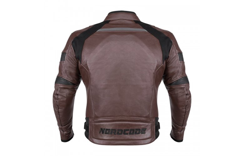 ΔΕΡΜΑΤΙΝΟ ΜΠΟΥΦΑΝ NORDCODE RACER BROWN / BLACK