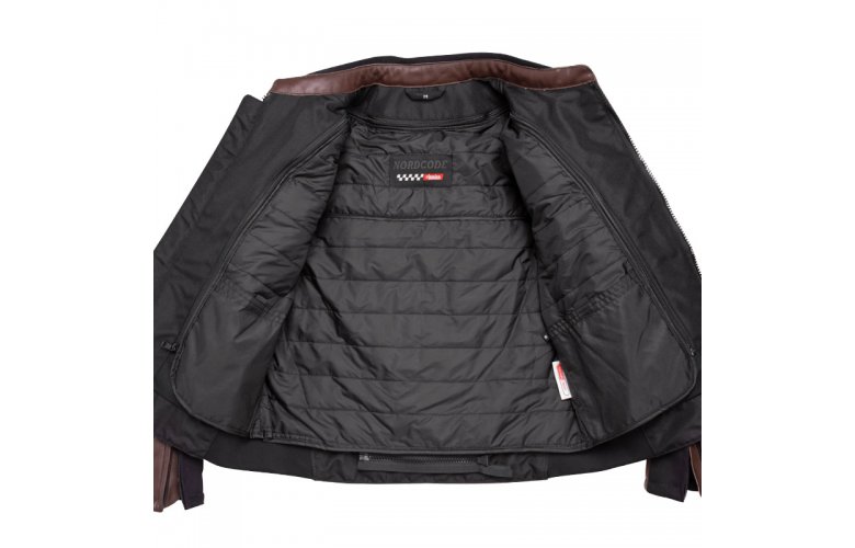 ΔΕΡΜΑΤΙΝΟ ΜΠΟΥΦΑΝ NORDCODE RACER BROWN / BLACK