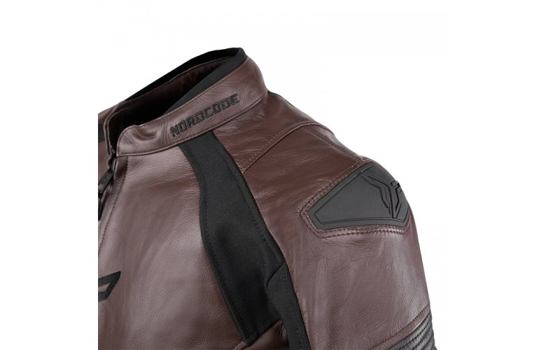 ΔΕΡΜΑΤΙΝΟ ΜΠΟΥΦΑΝ NORDCODE RACER BROWN / BLACK