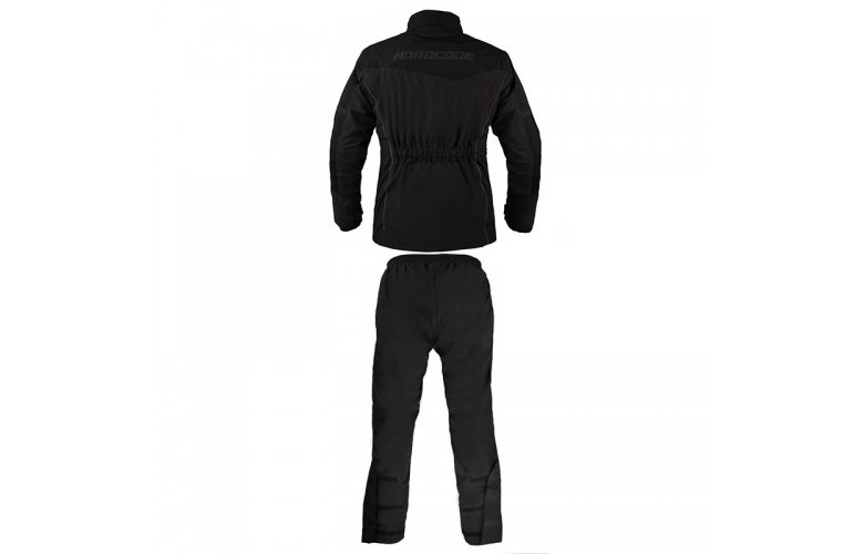 Αδιάβροχο & διαπνέον σετ 10K Nordcode Rainsuit Wave Evo μαύρο