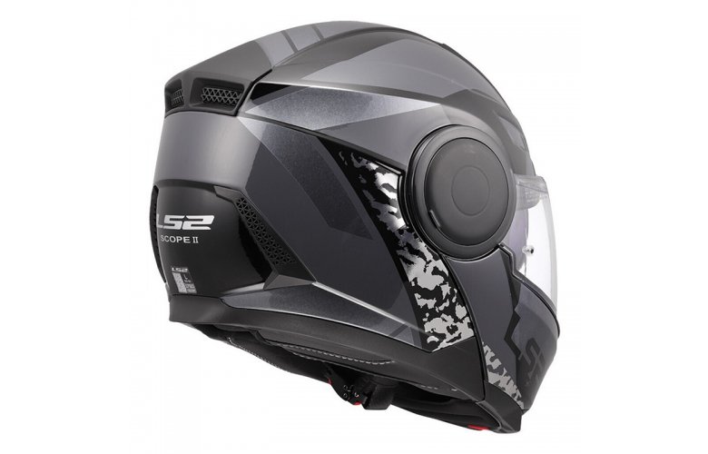 ΚΡΑΝΟΣ LS2 FF902 SCOPE II OXYD GLOSS BLACK/TITANIUM