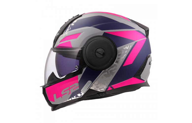 ΚΡΑΝΟΣ LS2 FF902 SCOPE II OXYD GREY/BLUE/PURPLE