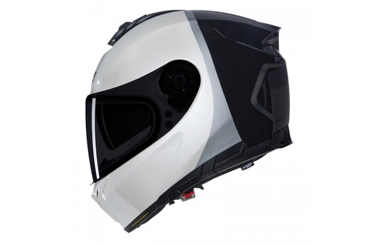 ΚΡΑΝΟΣ NOLAN N80-8 VERNICIATURA SPECIALE 344 WHITE PEARL/BLACK