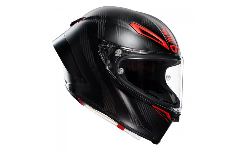 ΚΡΑΝΟΣ AGV PISTA GP RR Intrepido Carbon Black Red