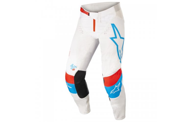 ΠΑΝΤΕΛΟΝΙ ALPINESTARS MX TECHSTAR QUADRO ΛΕΥΚΟ/ΜΠΛΕ/ΚΟΚΚΙΝΟ