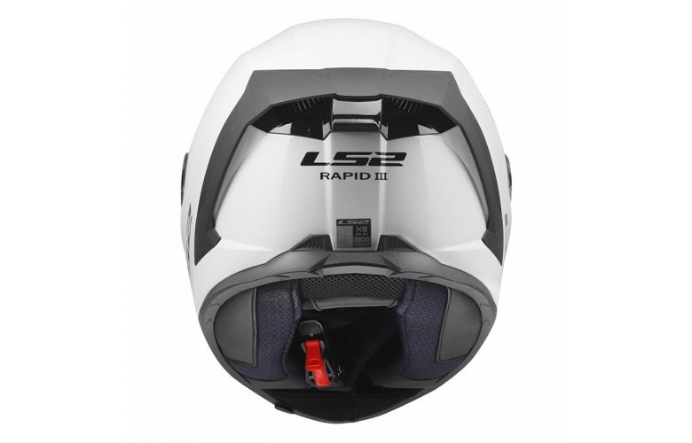 ΚΡΑΝΟΣ LS2 FF820 RAPID III ECE 22.06 WHITE GLOSS