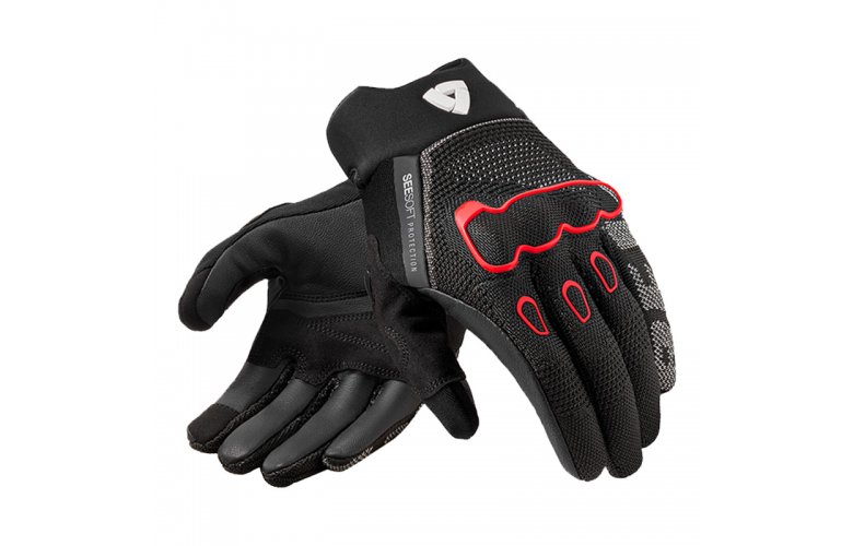 Γάντια Rev'It Hyperspeed 3 Black/Neon Red