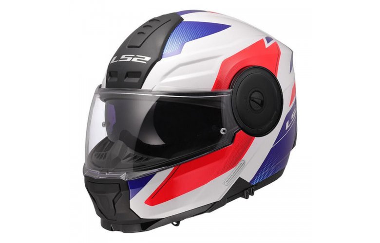 ΚΡΑΝΟΣ LS2 FF902 SCOPE II DURIA WHITE/RED/BLUE