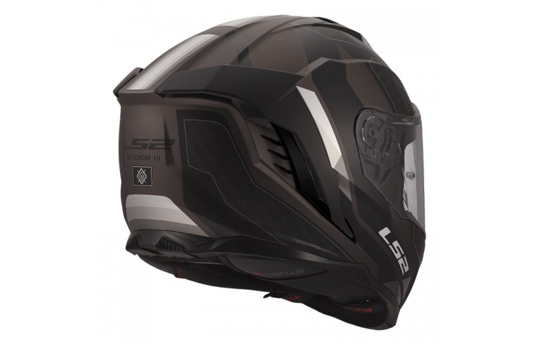 ΚΡΑΝΟΣ LS2 FF818 STORM III SPORTY BLACK/GREY