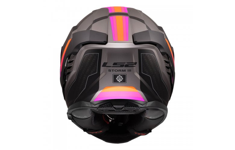 ΚΡΑΝΟΣ LS2 FF818 STORM III SPORTY GREY/PURPLE