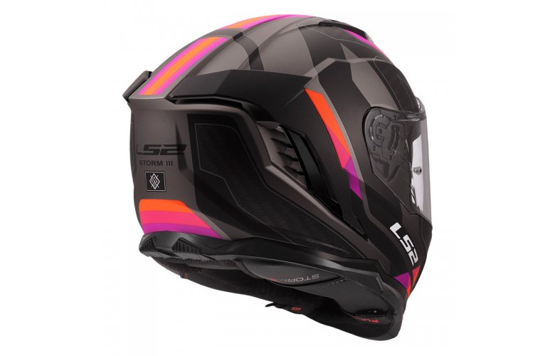 ΚΡΑΝΟΣ LS2 FF818 STORM III SPORTY GREY/PURPLE