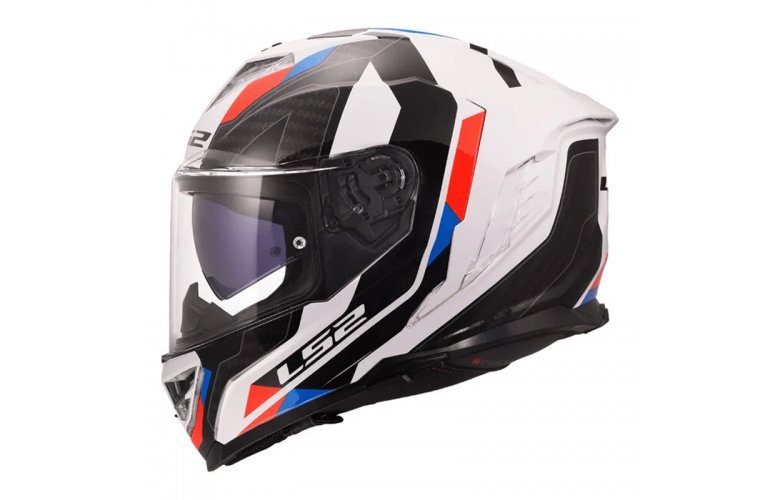 ΚΡΑΝΟΣ LS2 FF818 STORM III SPORTY WHITE/BLUE/RED