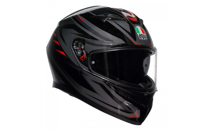 ΚΡΑΝΟΣ AGV K3 E2206 SYTH BLACK/RED