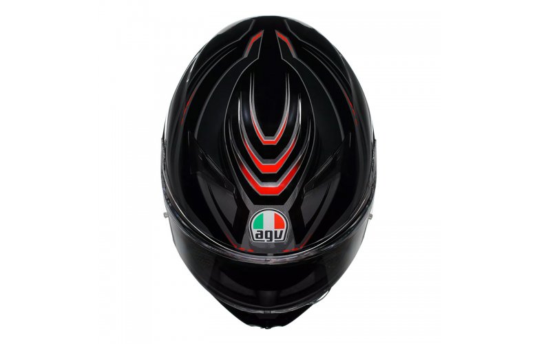 ΚΡΑΝΟΣ AGV K3 E2206 SYTH BLACK/RED
