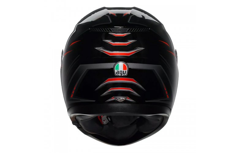 ΚΡΑΝΟΣ AGV K3 E2206 SYTH BLACK/RED