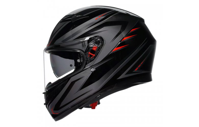 ΚΡΑΝΟΣ AGV K3 E2206 SYTH BLACK/RED