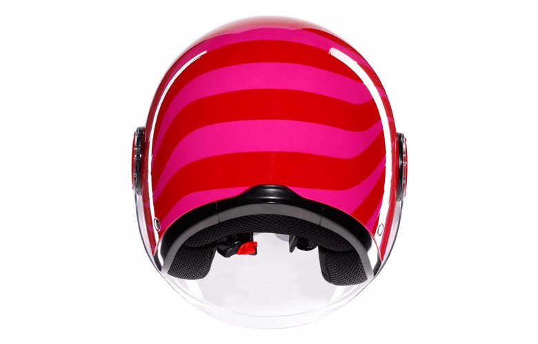 ΚΡΑΝΟΣ AGV ETERES TROPEA RED/PINK