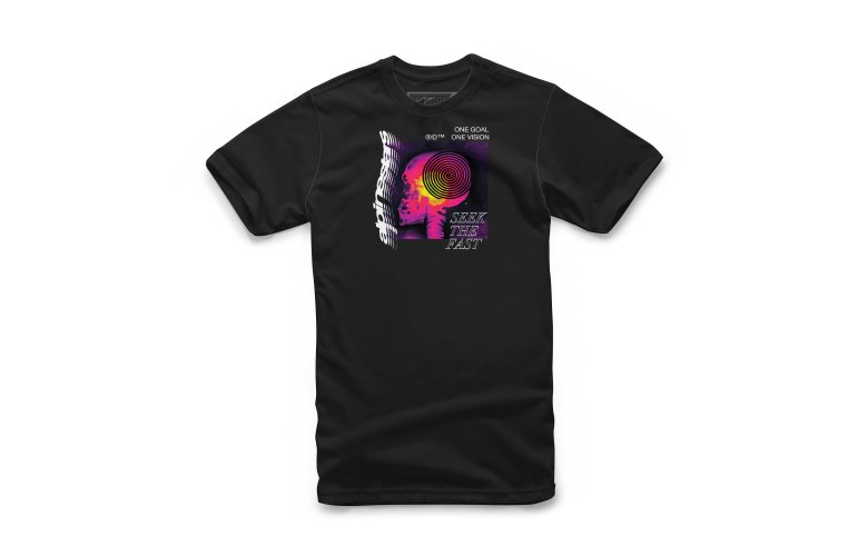 T-SHIRT ALPINESTARS THOUGHT ΜΑΥΡΟ