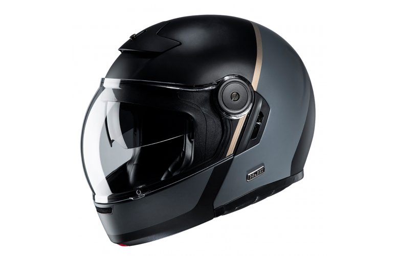 ΚΡΑΝΟΣ HJC V90 MOBIX MC9SF Μαύρο / Γκρίζο