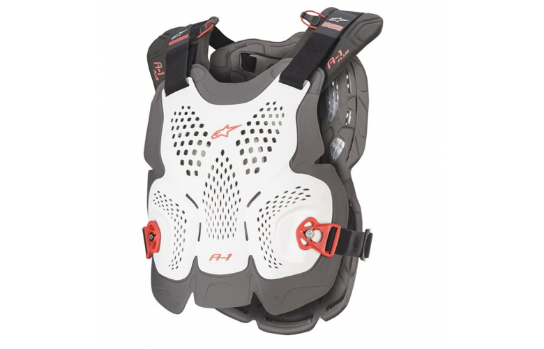 ΠΡΟΣΤΑΤΕΥΤΙΚΟΣ ΘΩΡΑΚΑΣ ALPINESTARS A-1 PLUS ΛΕΥΚΟ/ΜΑΥΡΟ/ΚΟΚΚΙΝΟ