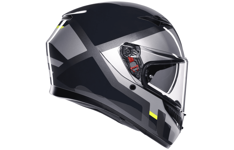 ΚΡΑΝΟΣ K3 AGV E2206  Shade Grey Fluo Yellow