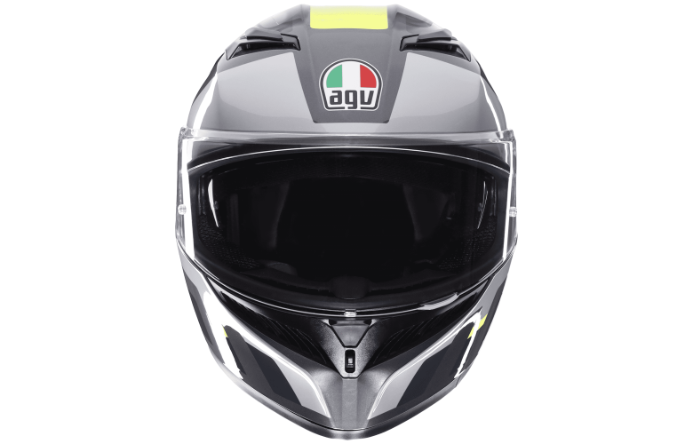 ΚΡΑΝΟΣ K3 AGV E2206  Shade Grey Fluo Yellow